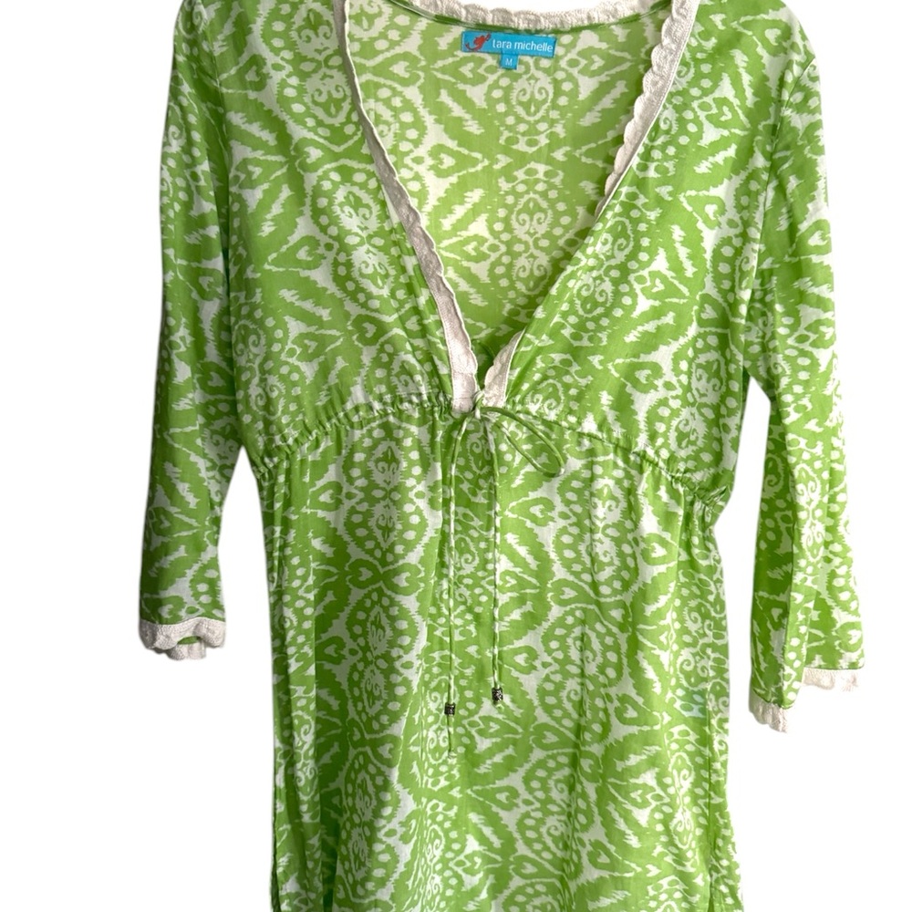 Green Swim Coverup